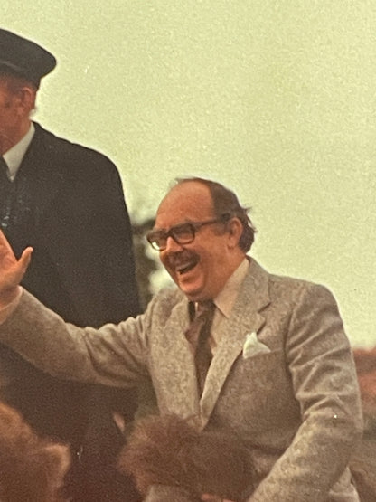 Eric Morecambe original photograph on a camel from his personal collection 101