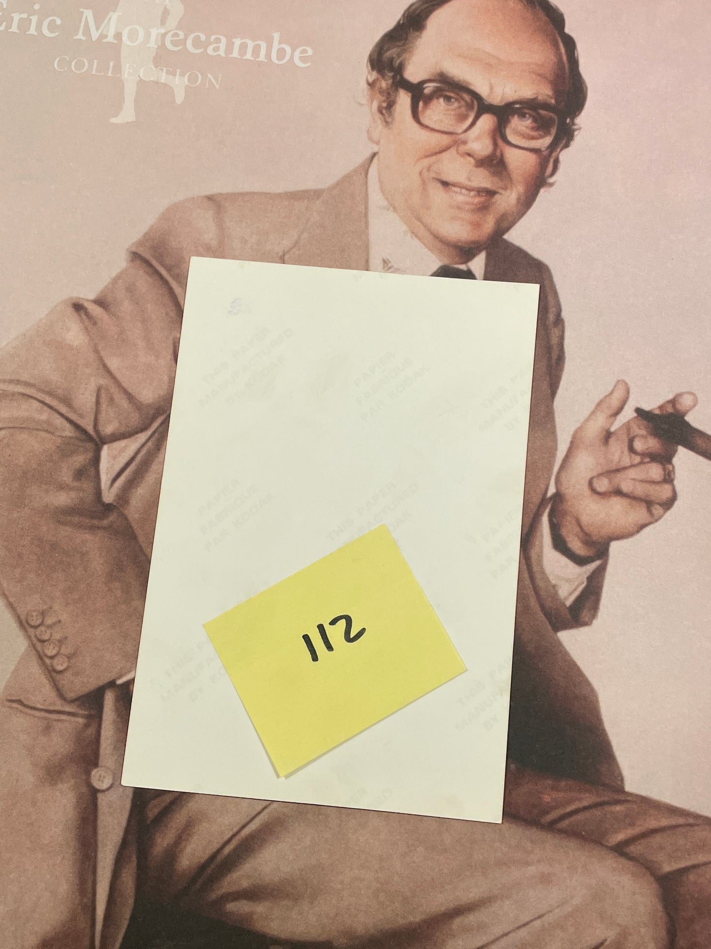 Eric Morecambe original photograph on a camel from his personal collection 101