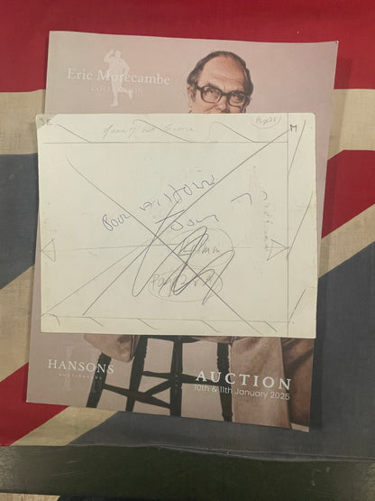 Eric Morecambe large original photograph around family pool  from personal collection 137