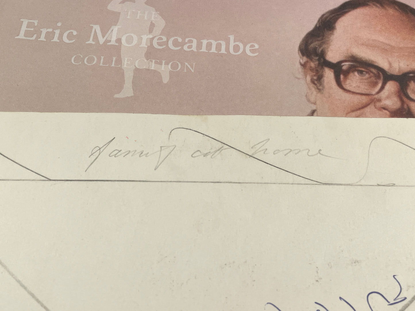 Eric Morecambe large original photograph around family pool  from personal collection 137