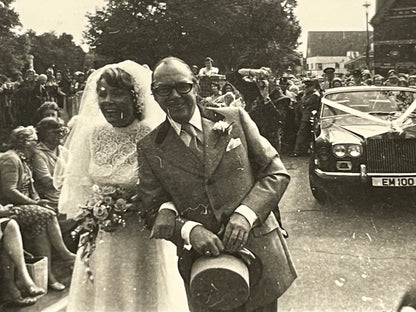 Eric Morecambe original photograph of daughters wedding from personal collection 138