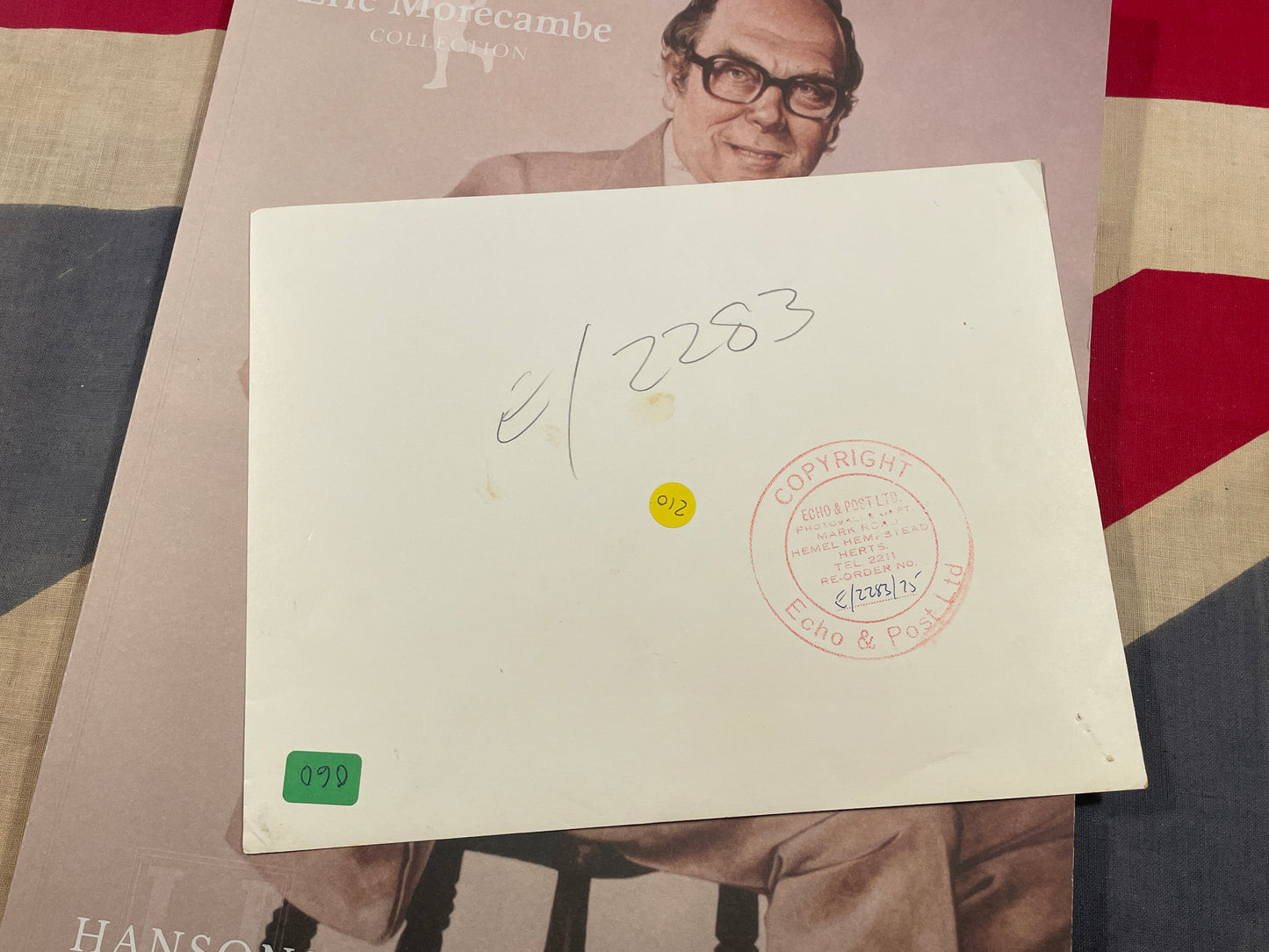 Eric Morecambe original photograph of daughters wedding from personal collection 138