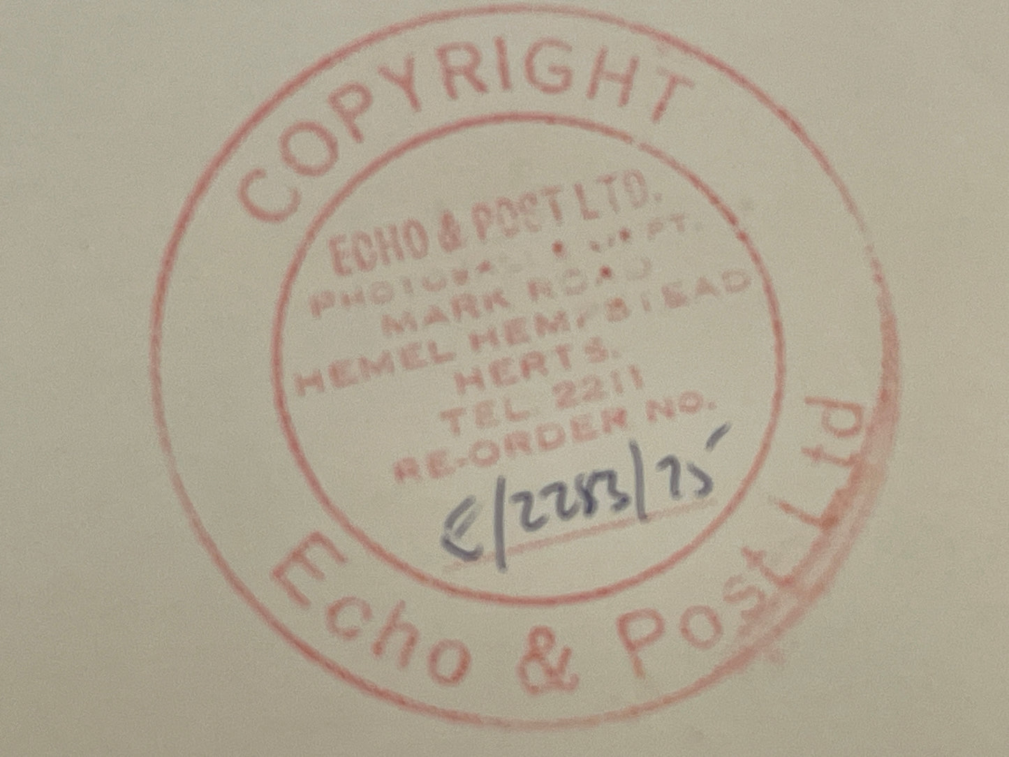 Eric Morecambe original photograph of daughters wedding from personal collection 138