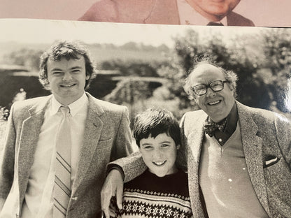 Eric Morecambe original photograph of him and sons from personal collection 140