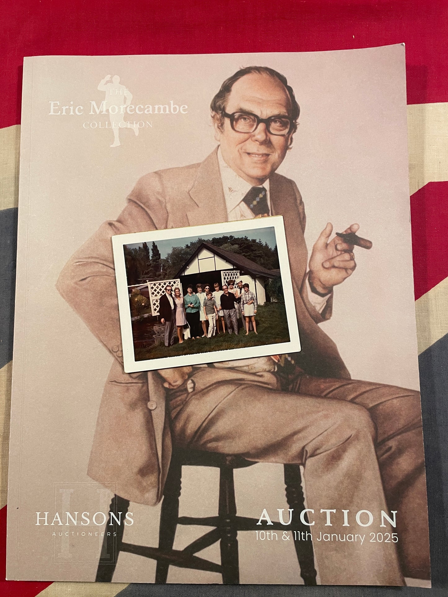 Eric Morecambe original group photograph of family and celebs from personal collection 141