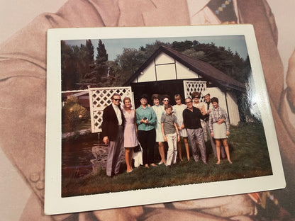 Eric Morecambe original group photograph of family and celebs from personal collection 141