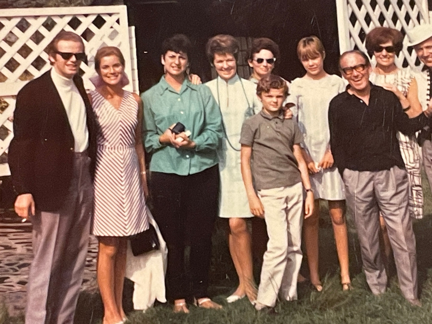 Eric Morecambe original group photograph of family and celebs from personal collection 141