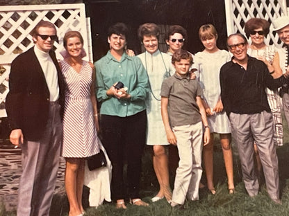 Eric Morecambe original group photograph of family and celebs from personal collection 141