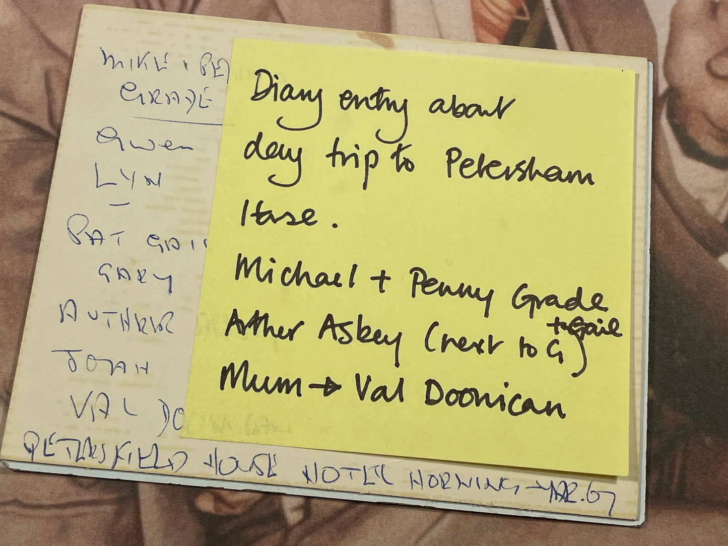 Eric Morecambe original group photograph of family and celebs from personal collection 141