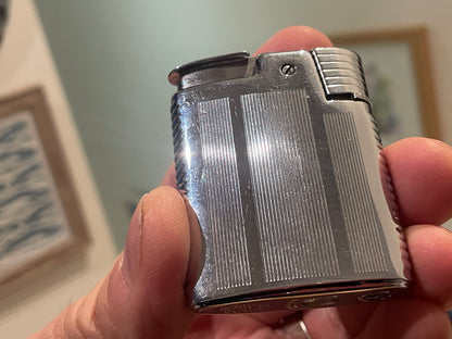 Vintage Ronson Gas Lighter with Original Ronson Petrol Service Outfit – Made in England (c.1950s)