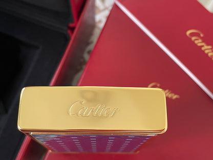 Vintage Cartier Nécessaires à Parfum – Blue Dots Lacquer Refillable Perfume Case with Two 30ml Bottles & Original Boxes (France)