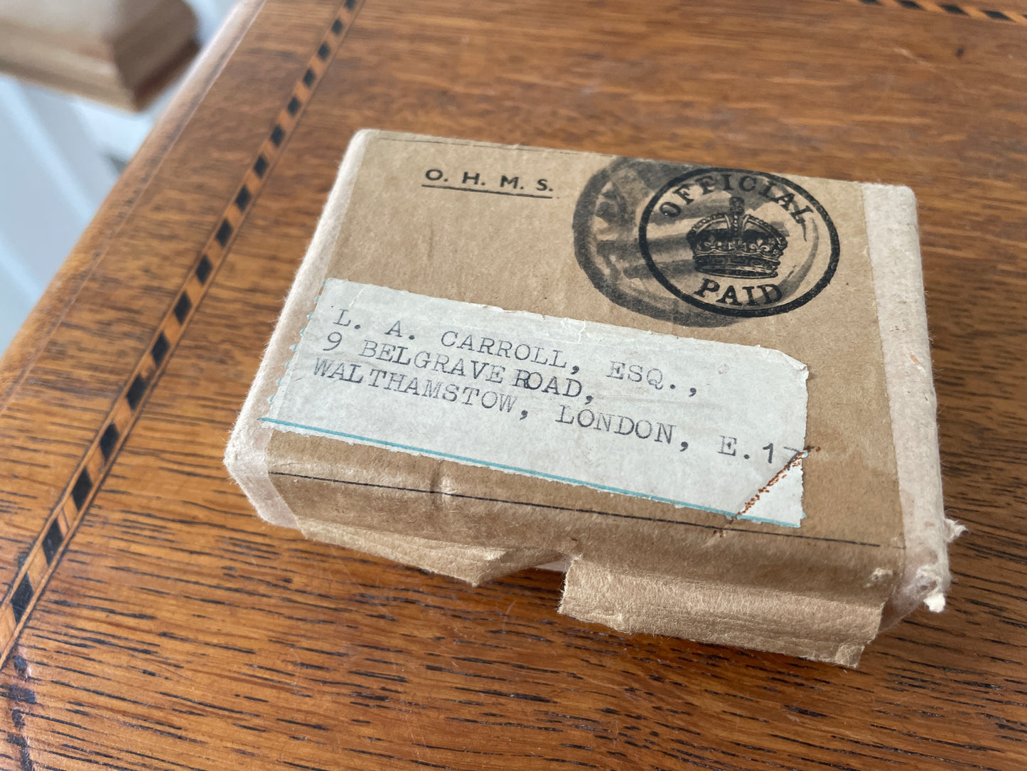 WWII British Campaign Medals Group – 1939–45 Star, Defence Medal & War Medal, Boxed & Named