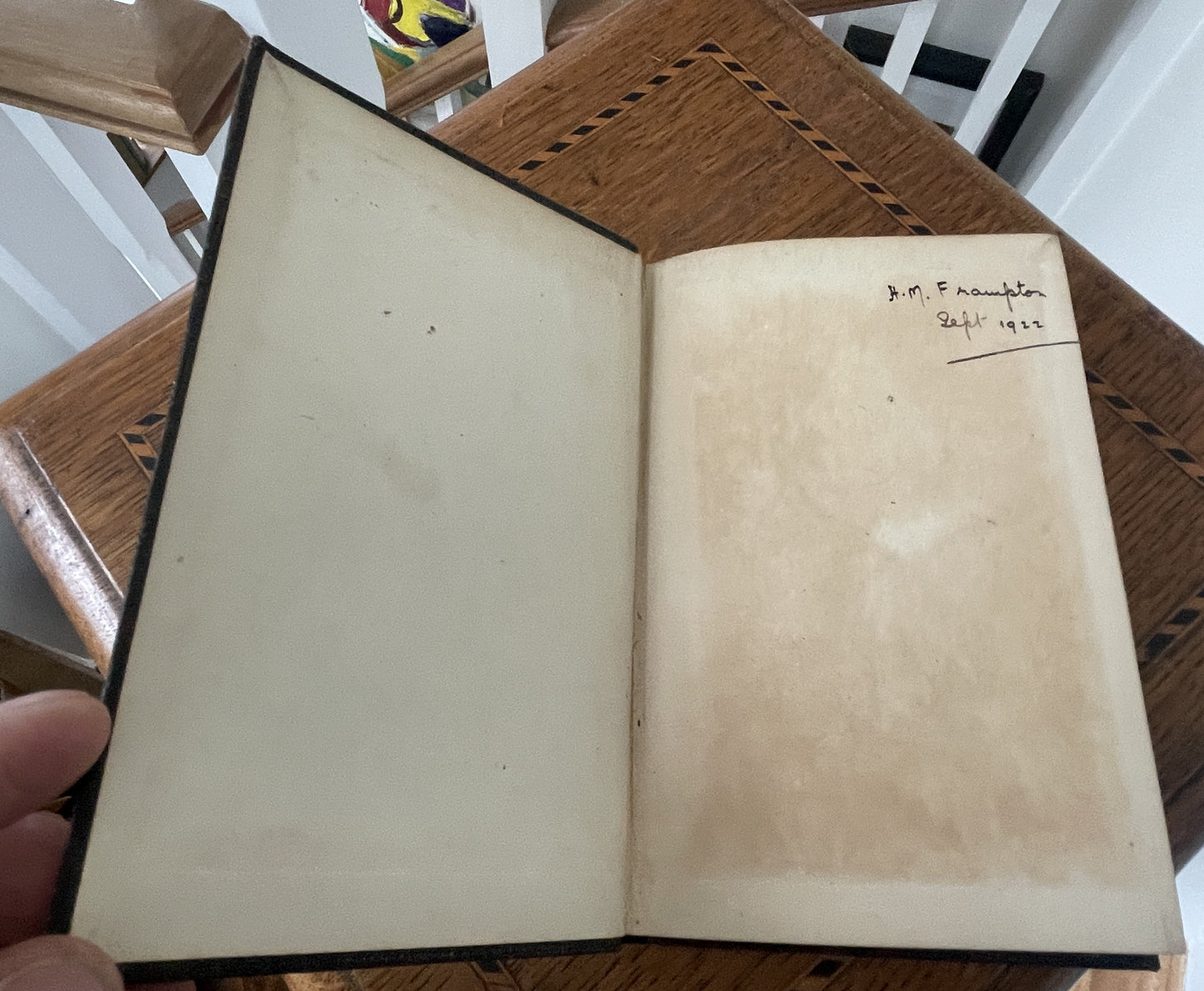 Antique English Poetry Book – Rupert Brooke Selected Poems Fifth Impression (1920)