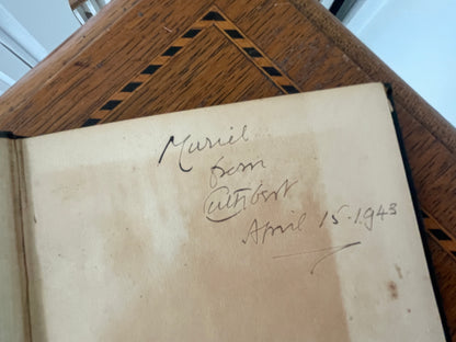 Antique Hardback Poetry Book – Twenty Poems from Rudyard Kipling Special Limited Edition, Kipling Memorial Fund Banquet (1937)