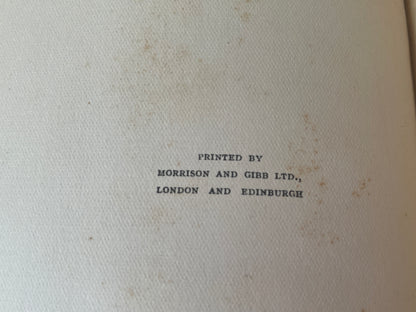 Antique Hardback Poetry Book – Twenty Poems from Rudyard Kipling Special Limited Edition, Kipling Memorial Fund Banquet (1937)