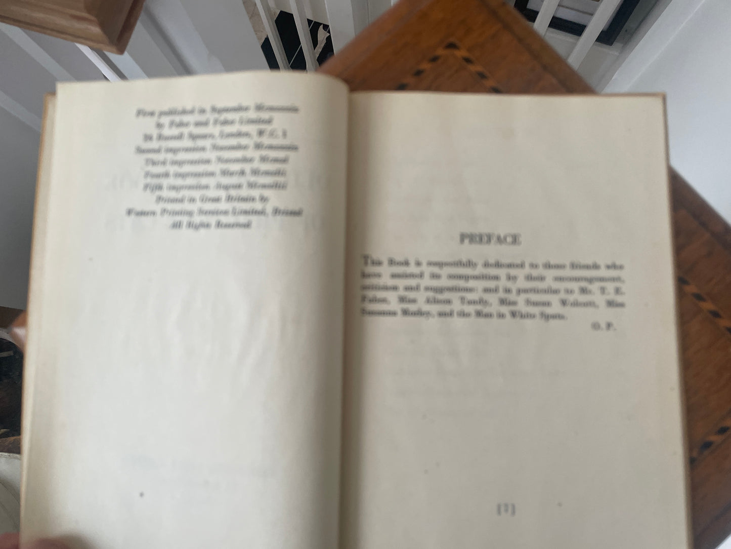 Vintage Old Possum’s Book of Practical Cats by T. S. Eliot – Faber & Faber Hardback, Wartime Impression with Inscription (1943)