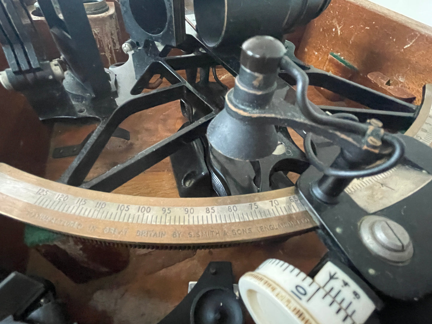 Kelvin Hughes Class A Marine Sextant – National Physical Laboratory Certified, Boxed (1967)