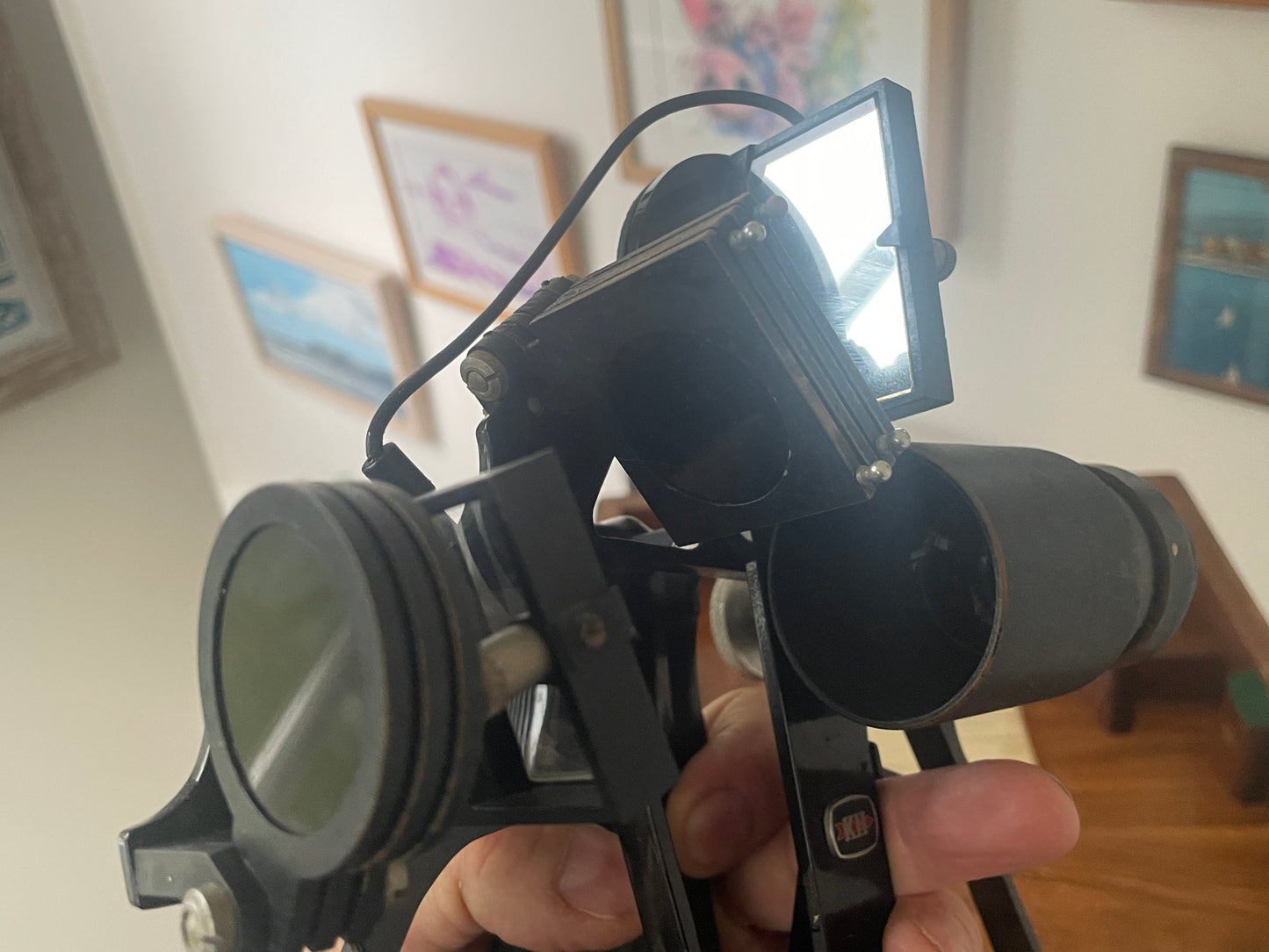 Kelvin Hughes Class A Marine Sextant – National Physical Laboratory Certified, Boxed (1967)