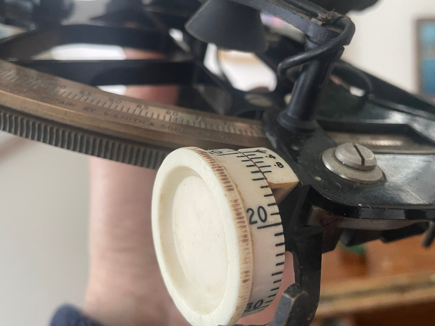 Kelvin Hughes Class A Marine Sextant – National Physical Laboratory Certified, Boxed (1967)