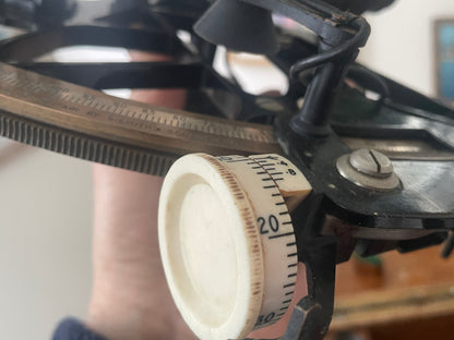 Kelvin Hughes Class A Marine Sextant – National Physical Laboratory Certified, Boxed (1967)