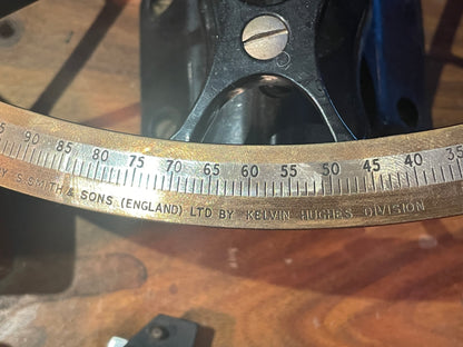 Kelvin Hughes Class A Marine Sextant – National Physical Laboratory Certified, Boxed (1967)
