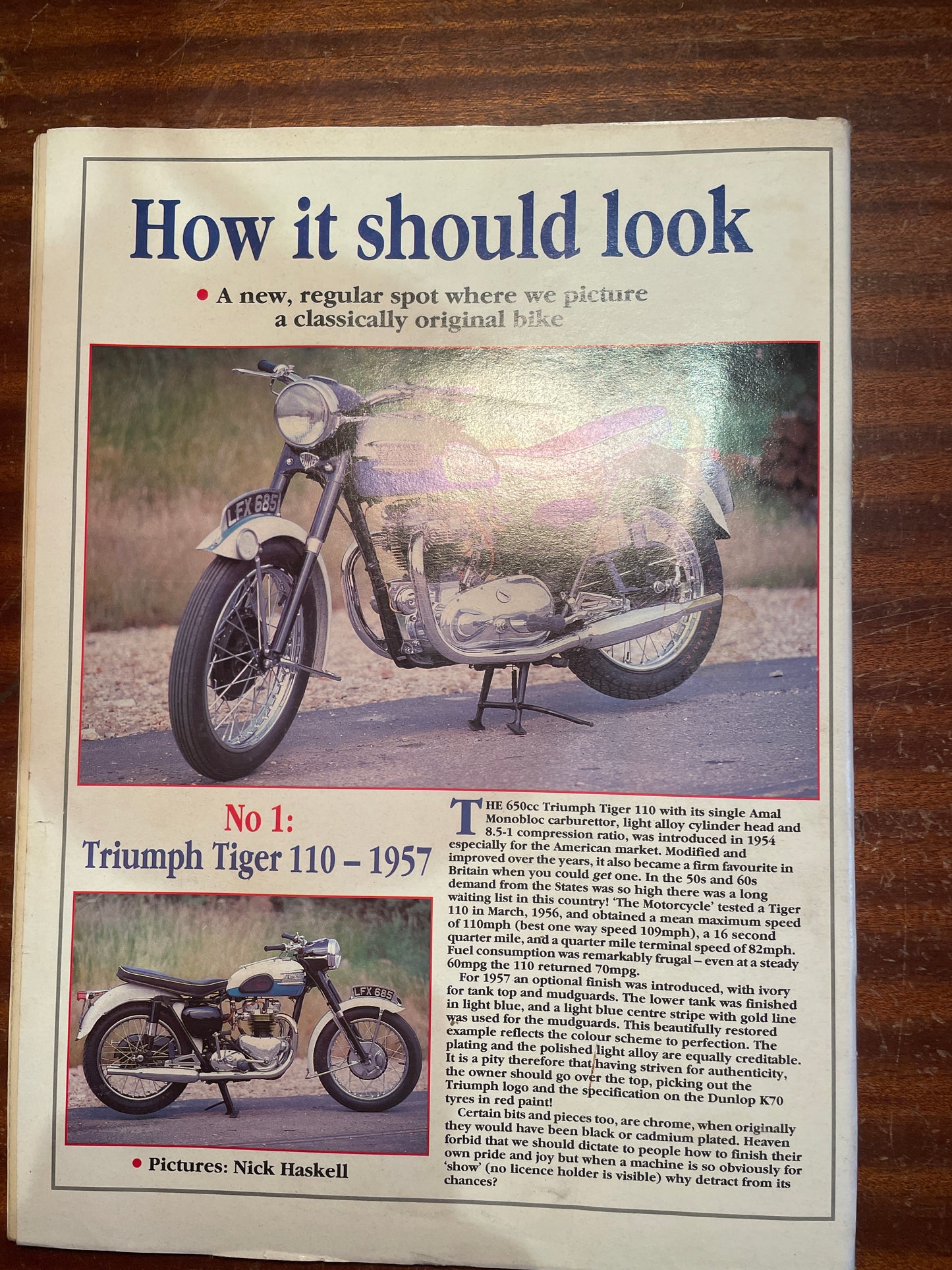 Vintage Classic Mechanics Magazines – BSA Super Rocket, C15 & Gold Star (1988–1989)