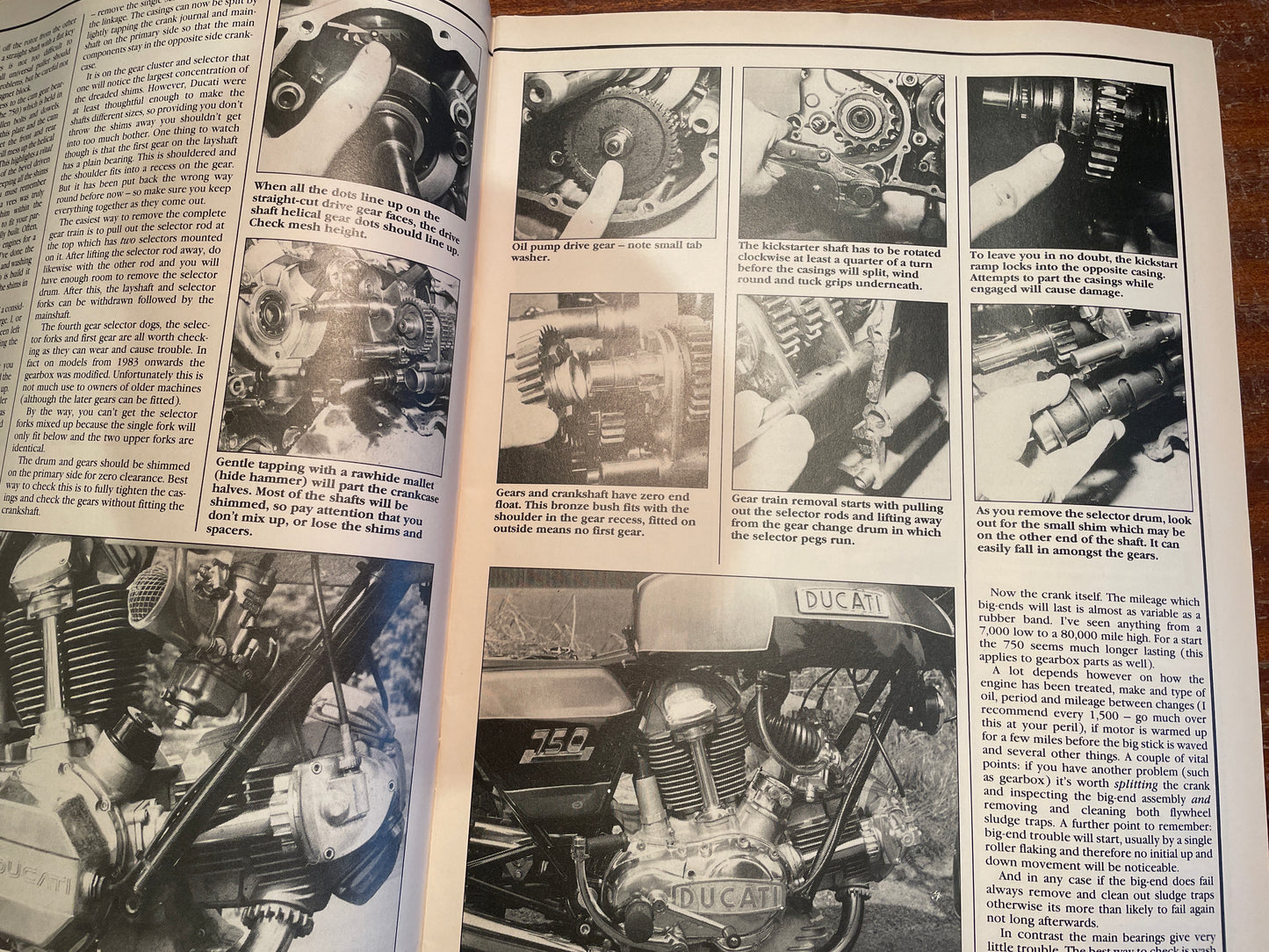 Vintage Classic Mechanics Magazines – BSA Super Rocket, C15 & Gold Star (1988–1989)