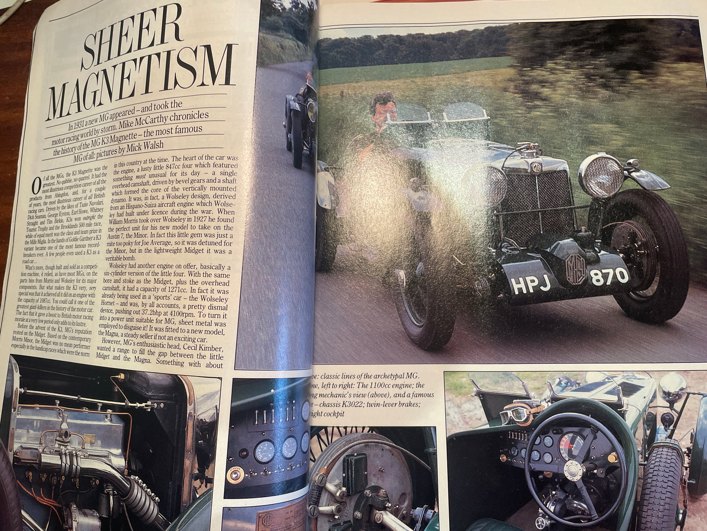 Vintage Classic & Sportscar Magazines – August & November 1987 Issues