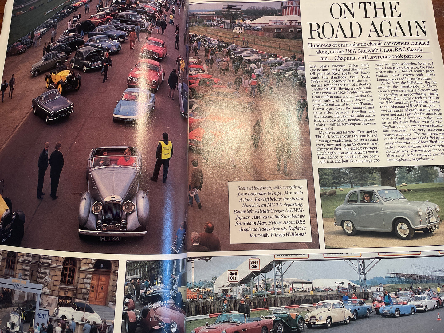 Vintage Classic & Sportscar Magazines – August & November 1987 Issues