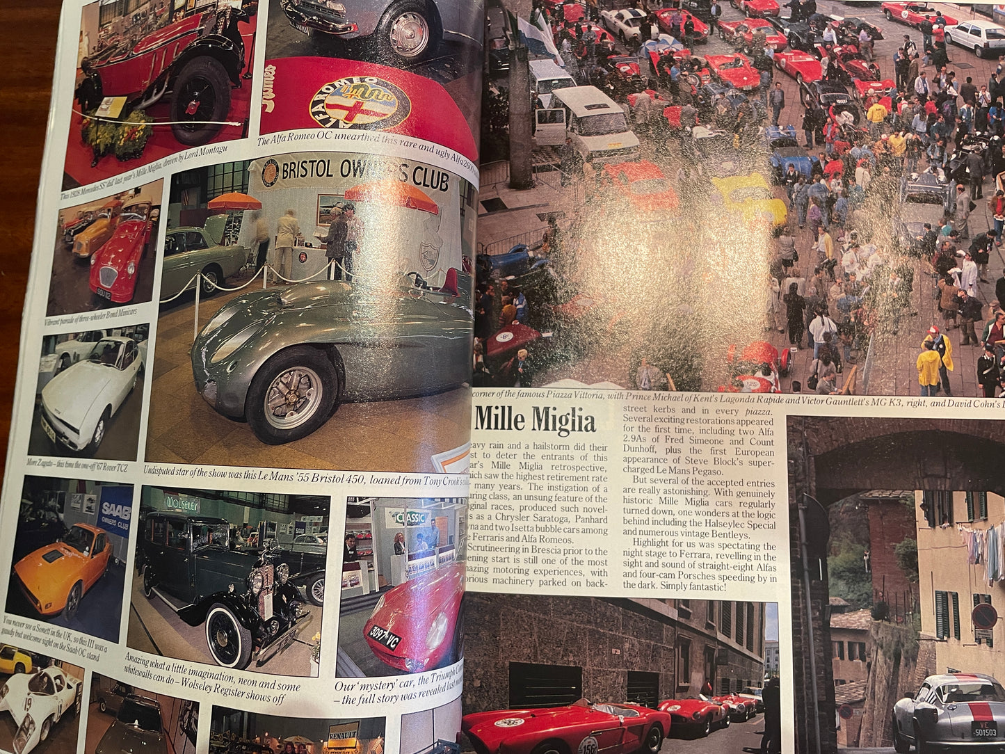 Classic & Sportscar Magazines – January, July & August 1989 (Jaguar E-Type, Aston Martin, Alfa Romeo, Rolls-Royce)