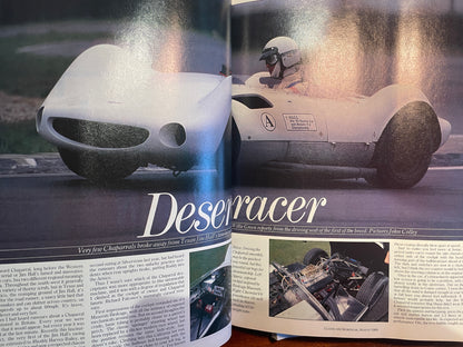 Classic & Sportscar Magazines – January, July & August 1989 (Jaguar E-Type, Aston Martin, Alfa Romeo, Rolls-Royce)