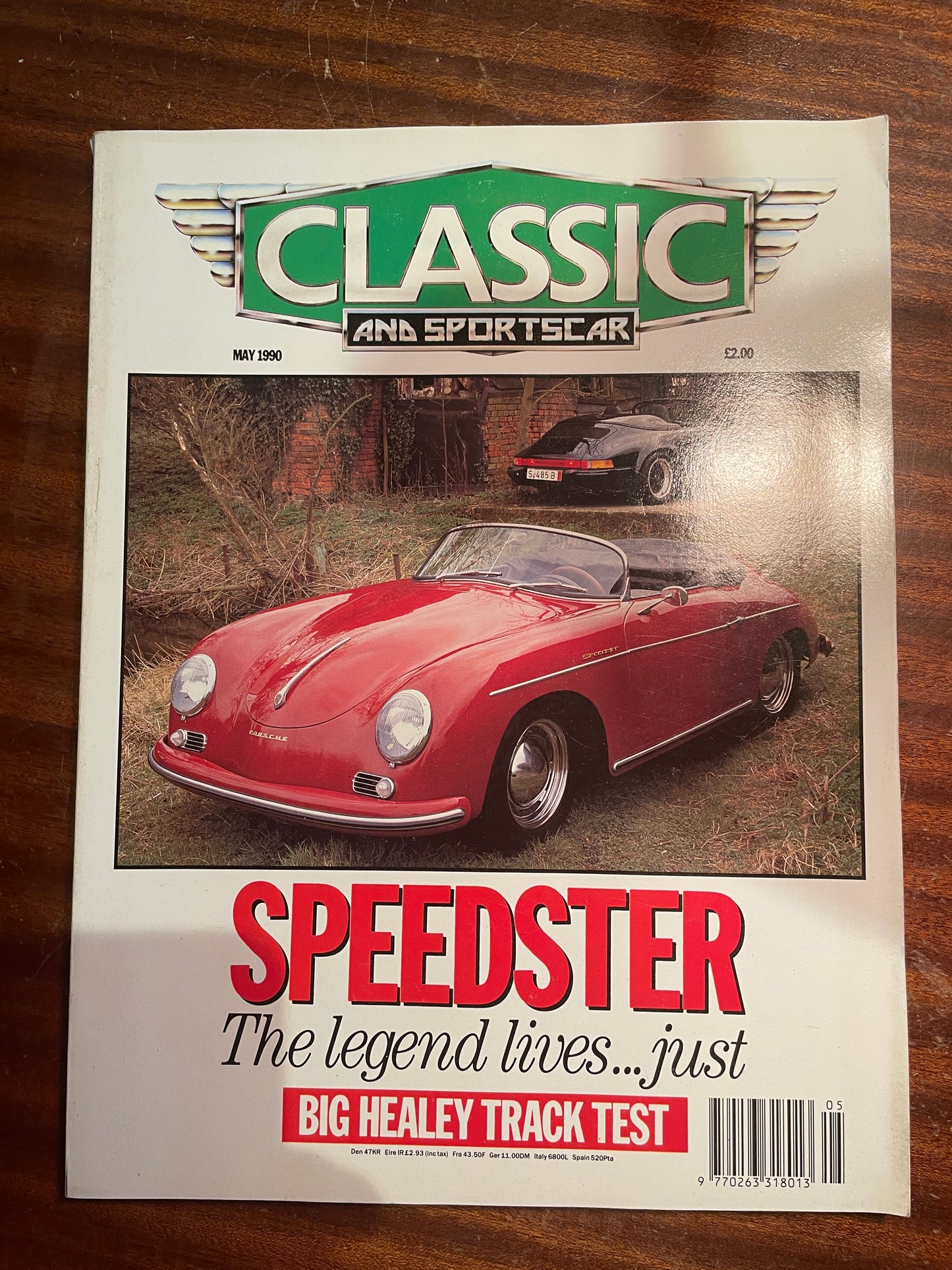 Classic & Sportscar Magazines – May & June 1990 (Jaguar E-Type, Bugatti, Alfa Romeo, Lotus)