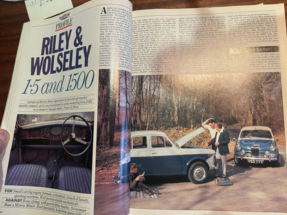 Classic & Sportscar Magazines – May & June 1990 (Jaguar E-Type, Bugatti, Alfa Romeo, Lotus)