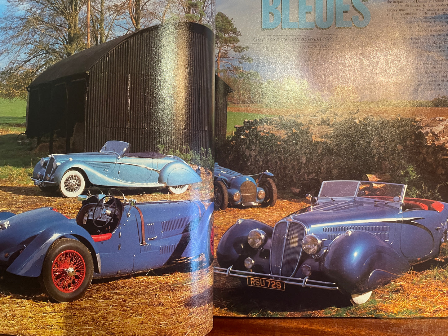 Classic & Sportscar Magazines – May & June 1990 (Jaguar E-Type, Bugatti, Alfa Romeo, Lotus)