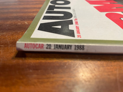Vintage Autocar Magazine – BMW New 5 Arrives (20 January 1988)