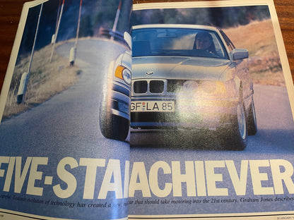 Vintage Autocar Magazine – BMW New 5 Arrives (20 January 1988)