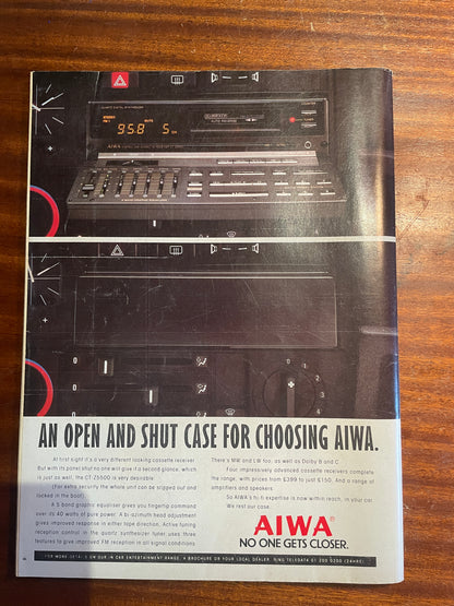 Vintage Autocar Magazine – Full Motorfair Show Guide (21 October 1987)