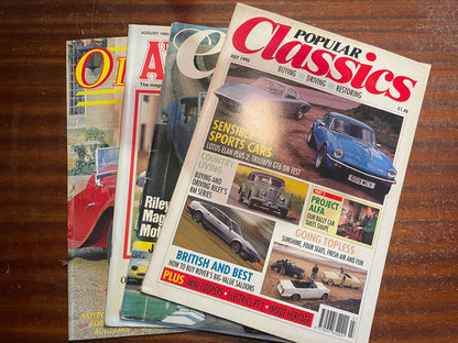 Vintage British Motoring Magazines – Classic Car & Pre-1950 Motoring Titles (1984–1993)