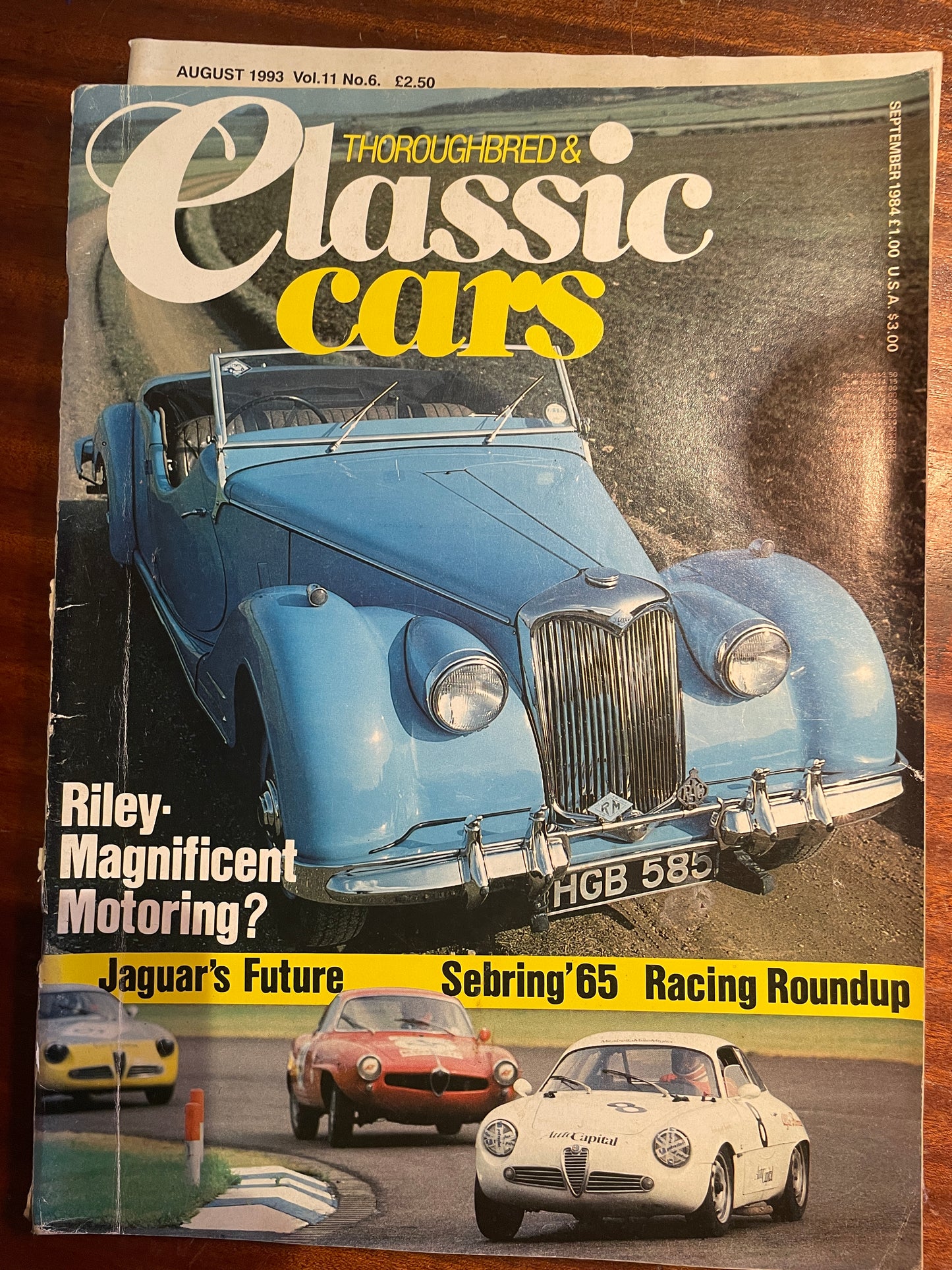 Vintage British Motoring Magazines – Classic Car & Pre-1950 Motoring Titles (1984–1993)