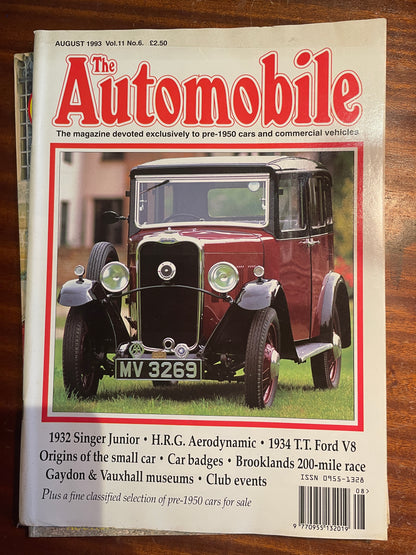 Vintage British Motoring Magazines – Classic Car & Pre-1950 Motoring Titles (1984–1993)