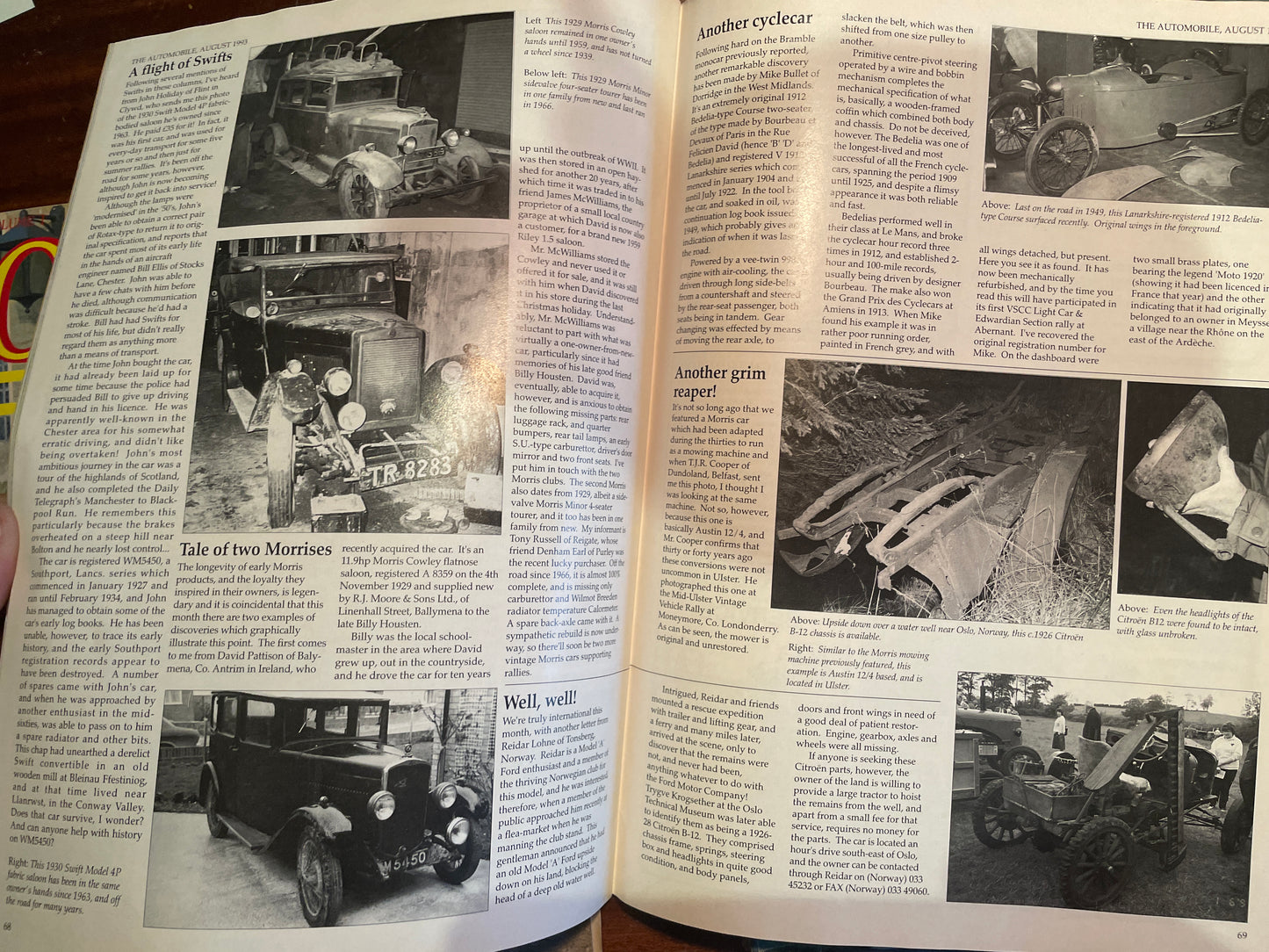 Vintage British Motoring Magazines – Classic Car & Pre-1950 Motoring Titles (1984–1993)