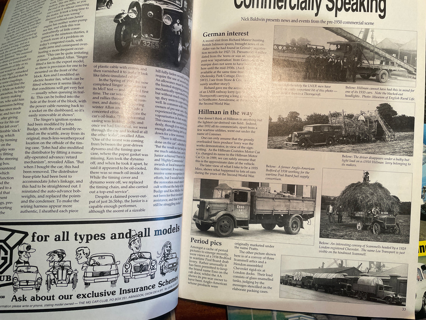 Vintage British Motoring Magazines – Classic Car & Pre-1950 Motoring Titles (1984–1993)