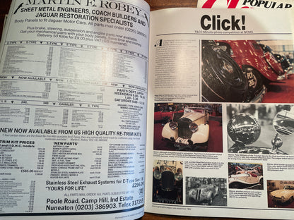 Vintage British Motoring Magazines – Classic Car & Pre-1950 Motoring Titles (1984–1993)