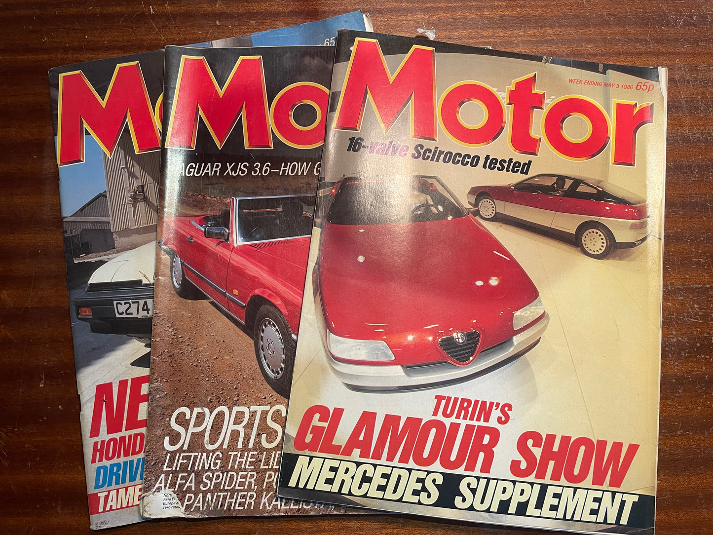 Vintage British Motoring Magazines – Motor Weekly Issues (1986)