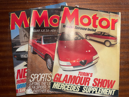 Vintage British Motoring Magazines – Motor Weekly Issues (1986)