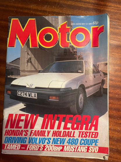 Vintage British Motoring Magazines – Motor Weekly Issues (1986)