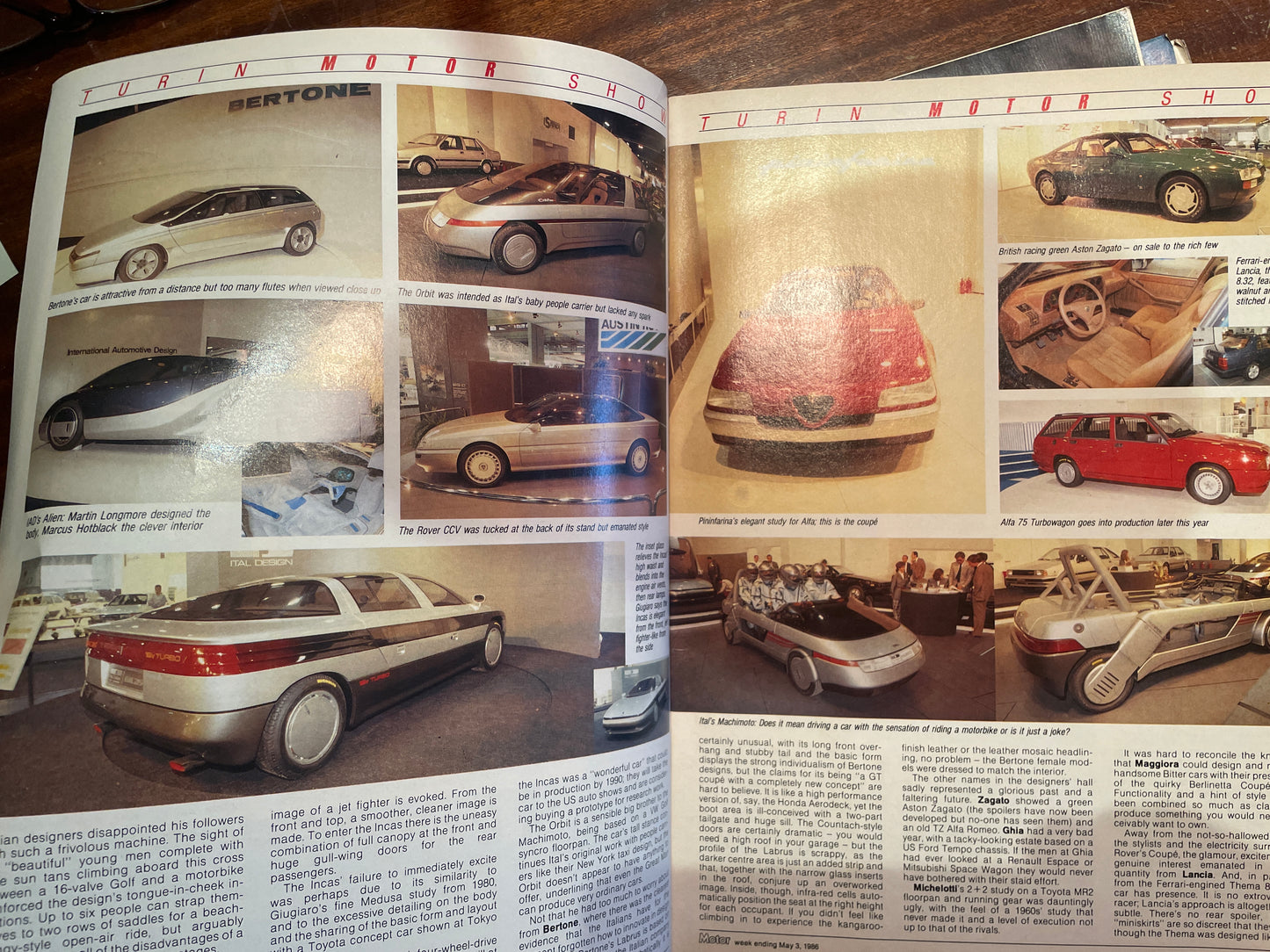 Vintage British Motoring Magazines – Motor Weekly Issues (1986)