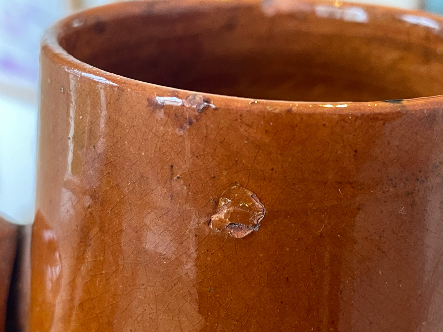Antique English Barnstaple Pottery Vase – W.L. Baron Sgraffito Bird Design (c.1894)