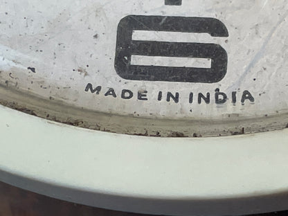 Vintage HES Wall Clock – J. Hardacre and Company Bombay Retail Dial (c.1960s–70s)