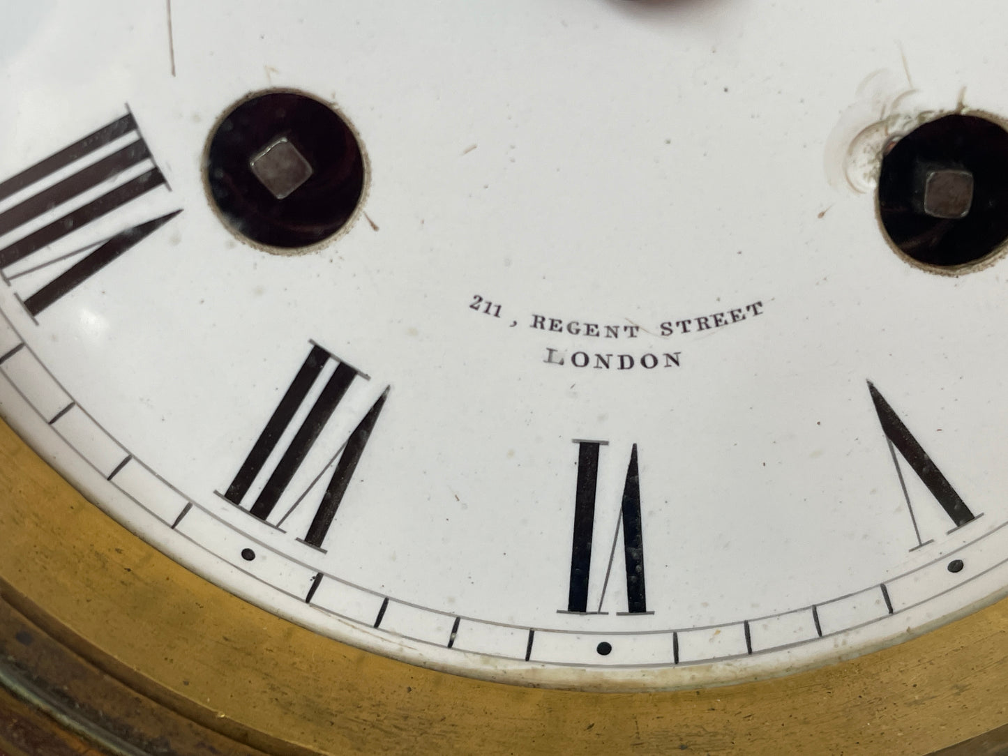 19th Century French Le Roy and Fils Marble Mantel Clock Palais Royal Paris c1850